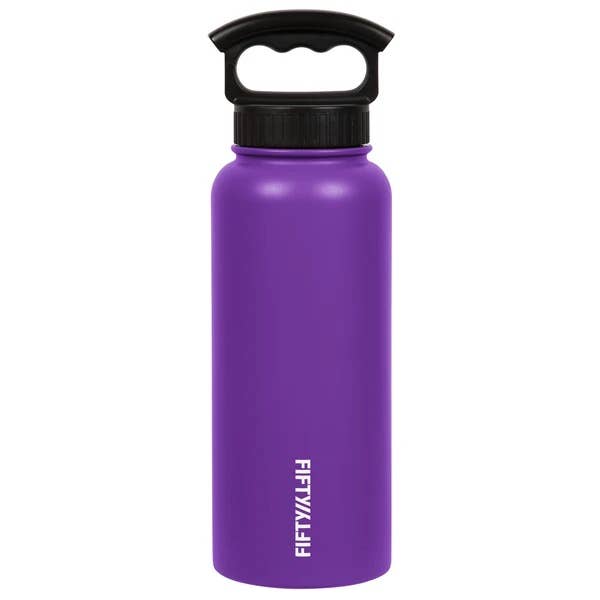 FIFTY/FIFTY - Wholesale Water Bottle - 34 oz Double-Wall Vacuum Insulated Bottles