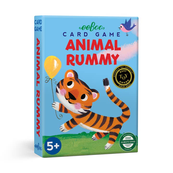 Animal Rummy Playing Cards for wholesale by eeBoo