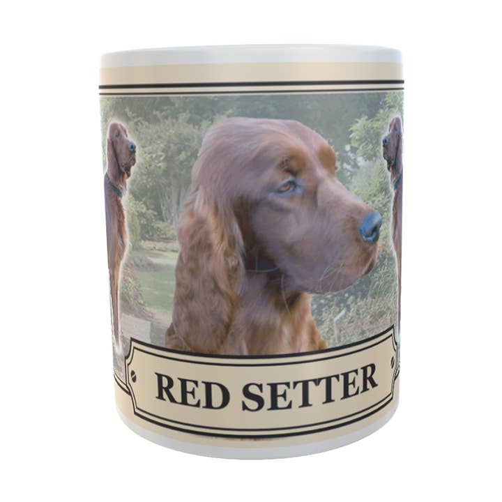 Red Setter Dog Breed Mug – Sleek and Durable for wholesale by Ashbys Wholesale LTD