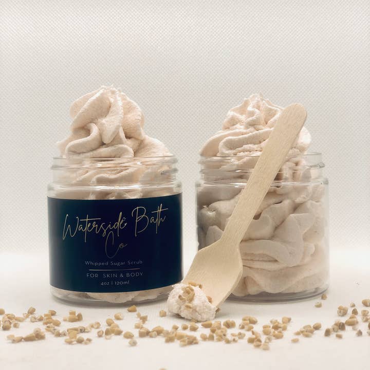 Waterside Bath Co - Wholesale Body Scrub/Exfoliant - Oatmeal Milk & Honey Whipped Sugar Scrub