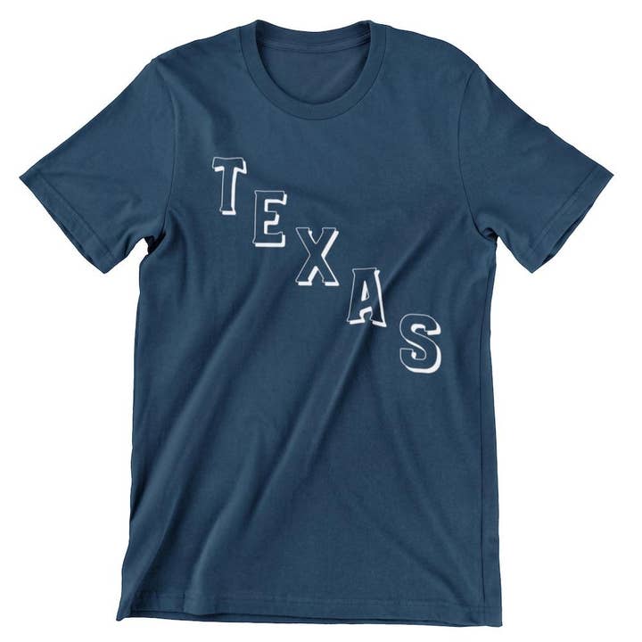 Texas Slide T-Shirt for wholesale by Made in Texas Co.