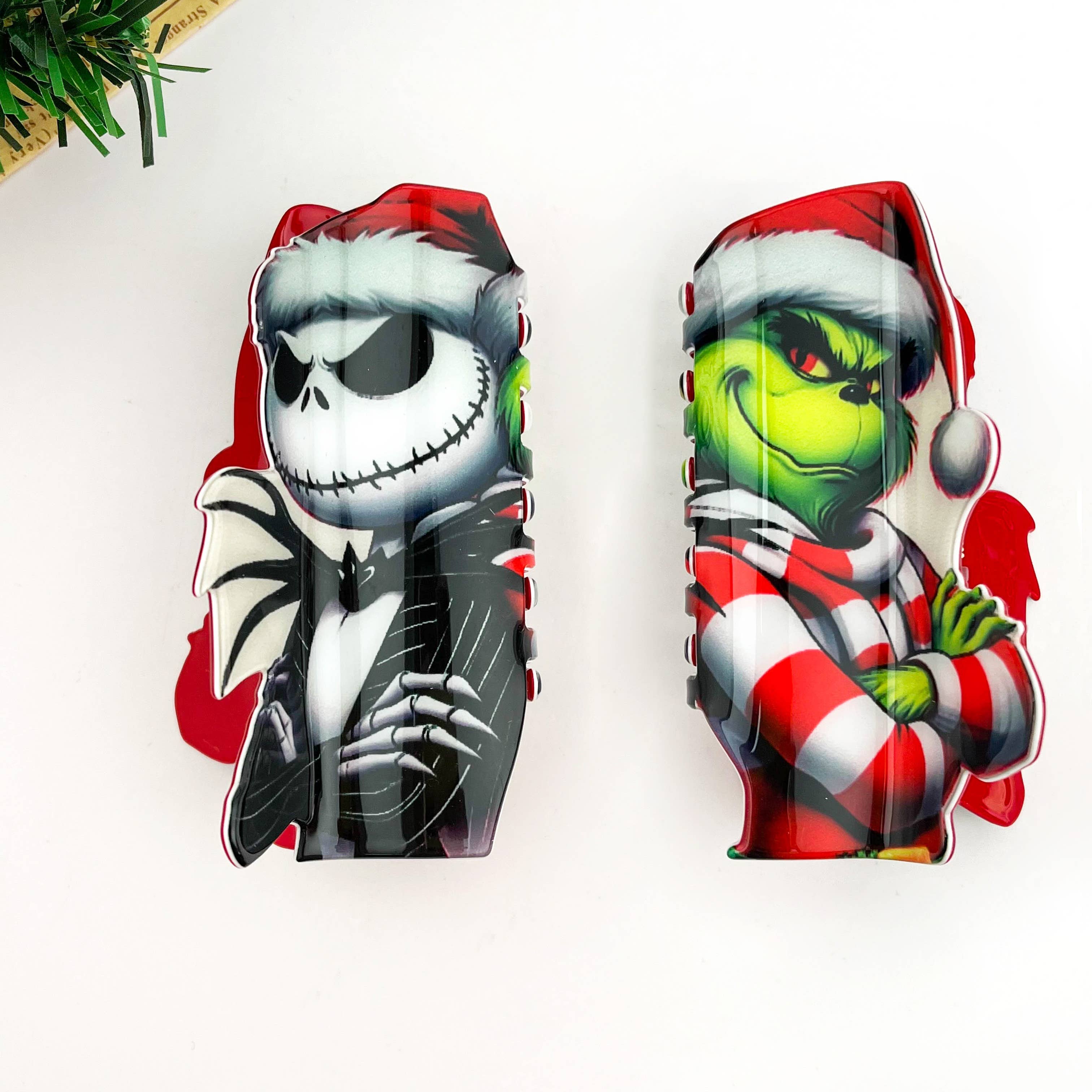 TheDivaSoap - Vente Pince à cheveux – femme - Série de pinces à cheveux de Noël, pince à cheveux amusante pour les fêtes11