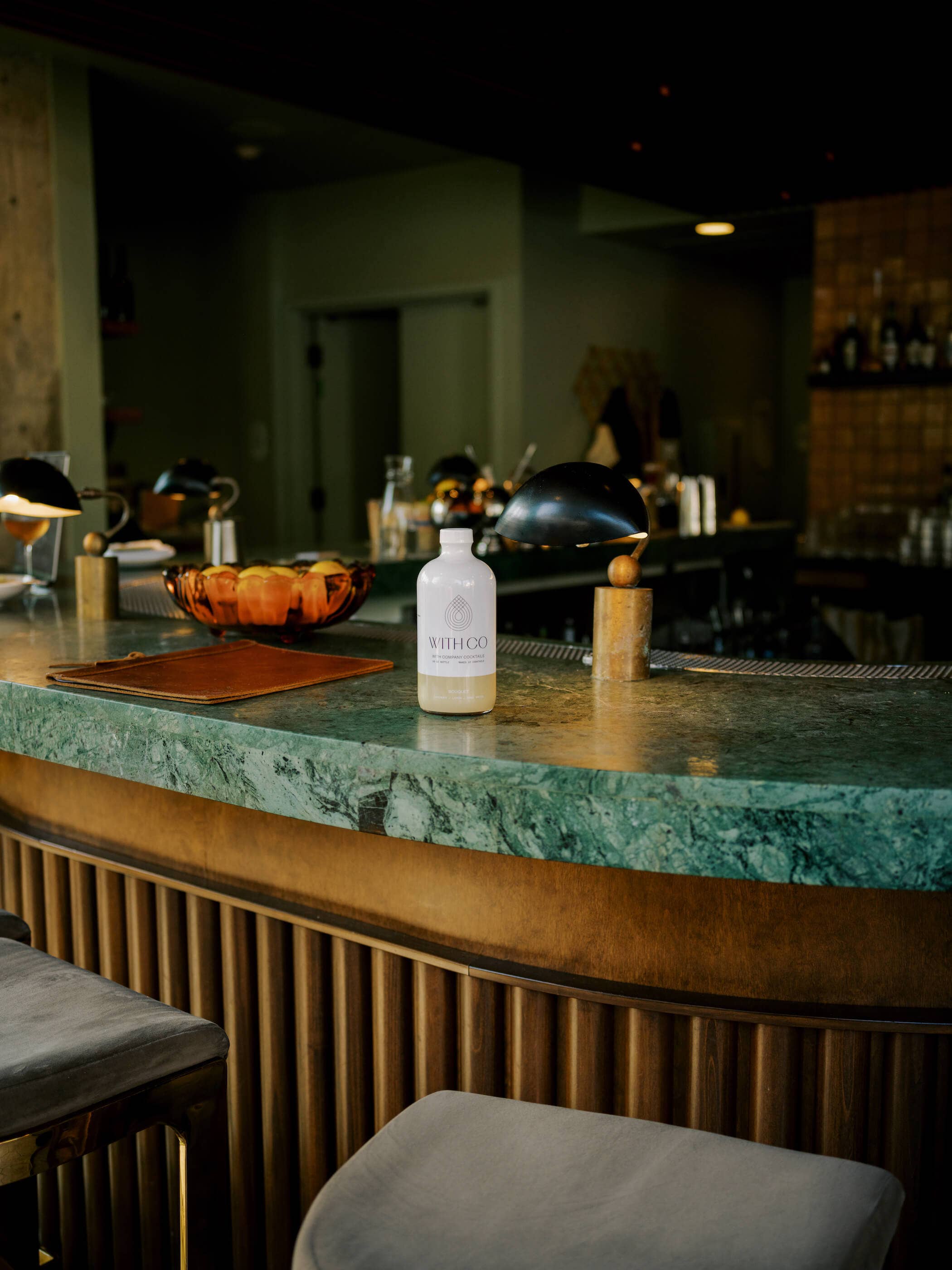 WithCo Cocktails - Wholesale Cocktail Mix/Syrup - Bouquet Mix (Lavender, Lemon, Rose Petals and Buds)4