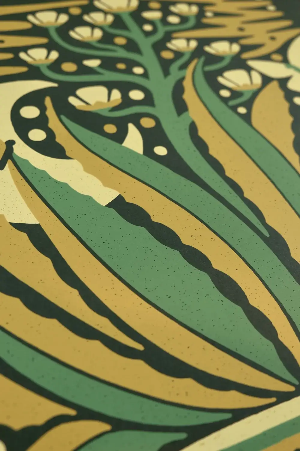 DKNG Studios - Wholesale Art Print - Agave Bloom - 16" x 20" Three-Color Screen Print4