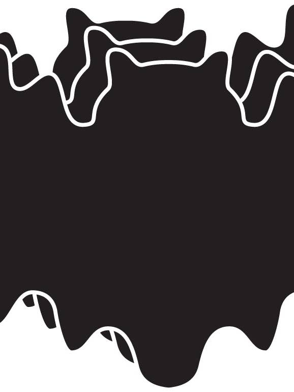 Magnétique découpé à l'emporte-pièce - Grande batte monochrome pour la vente par Creative Shapes Etc.