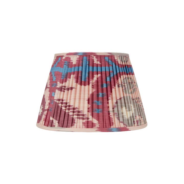 Rosanna Lonsdale - Wholesale Lampenkap - ROZE EN FUCHSIA IKAT LAMPENKAP