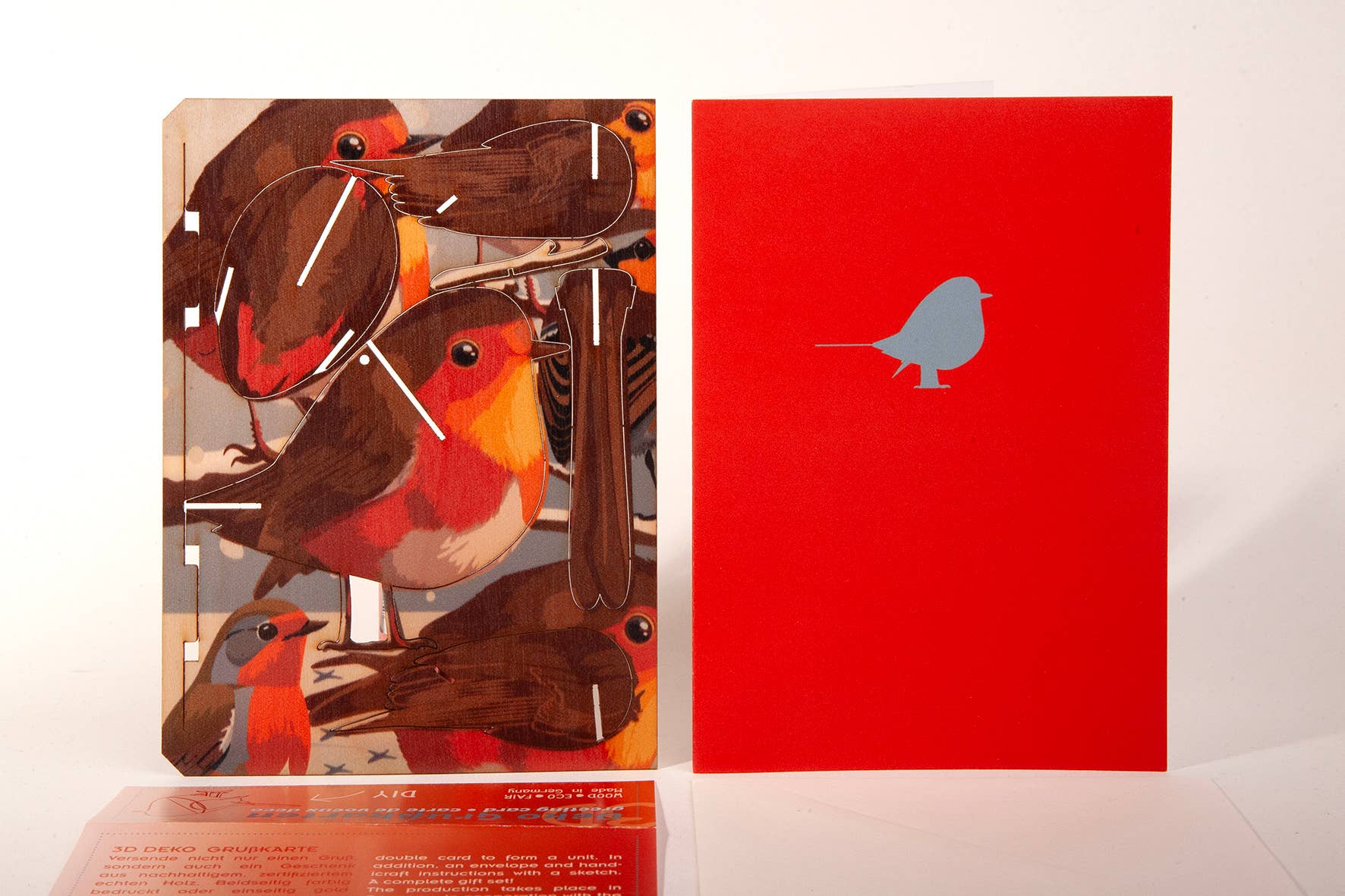 Formes Berlin GbR – wholesale Christmas decoration – Robin 3D decorative greeting card (copy) (copy) (copy) (copy)1