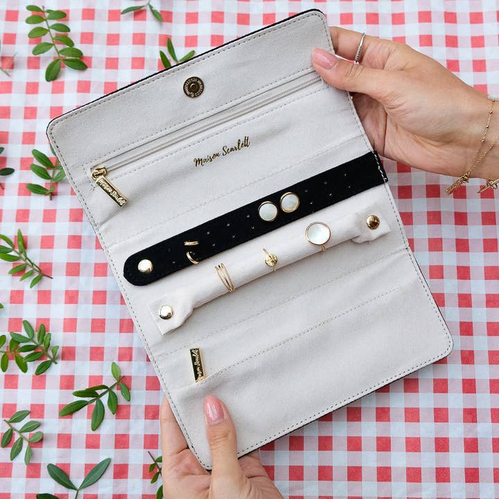 Maison Scarlett - Vendita all'ingrosso Portagioie/organizer per gioielli - Astuccio per gioielli in velluto Catherine