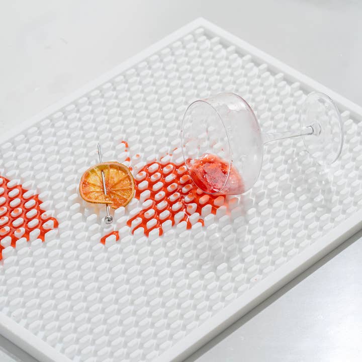 A Bar Above - Wholesale Bar Tool - Silicone Bar Mat - Large (12x18 inch), White2