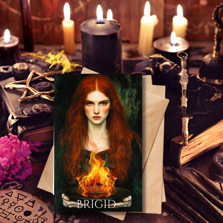 Ye Curiosity Shoppe - Wholesale Everyday Greeting Card - Elemental Goddess Greeting Cards 4