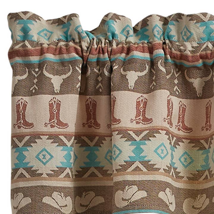 Park Designs - Wholesale Valance - Ranch Jacquard Valance 14"L