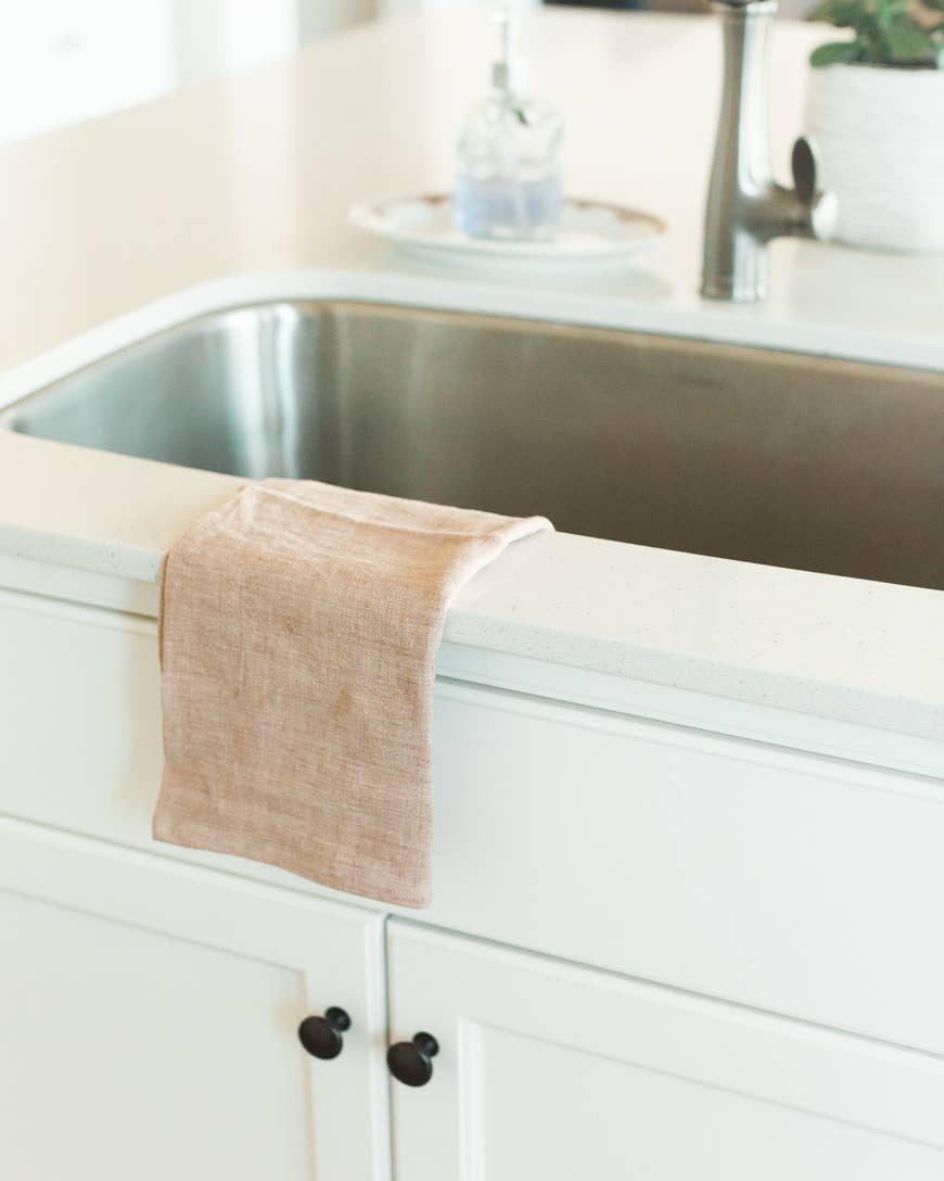 Creative Women - Venta al por mayor Paños de cocina - Paño de cocina de lino lavado a la piedra | 18 x 26 pulgadas8