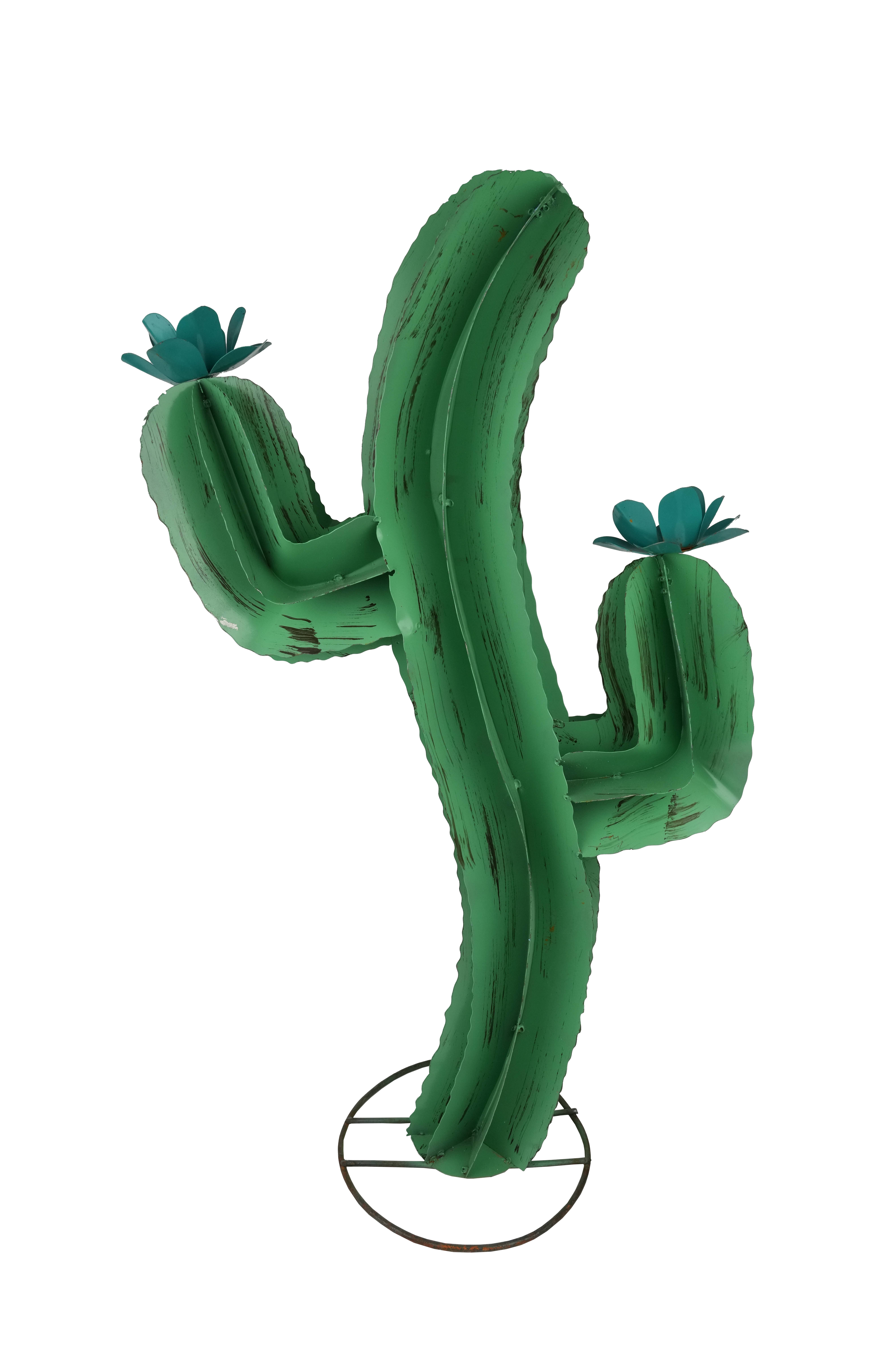 My Amigos Imports – Engroshandel Bordpynt – Curvy Cactus Kaktus-24Wx9Dx34H tommer-Tre farver-Large4