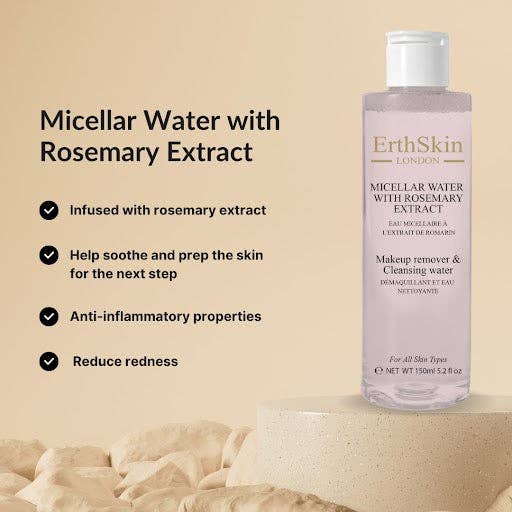 Eclat Cosmetic Ltd – wholesale Facial cleanser – Micellar Water with Rosemary Extract 150ML2