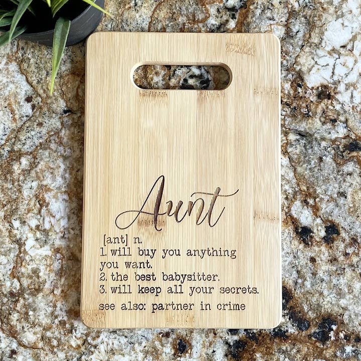Ginger Squared - Wholesale Cutting Board - Cutting Board- Definition: Aunt0