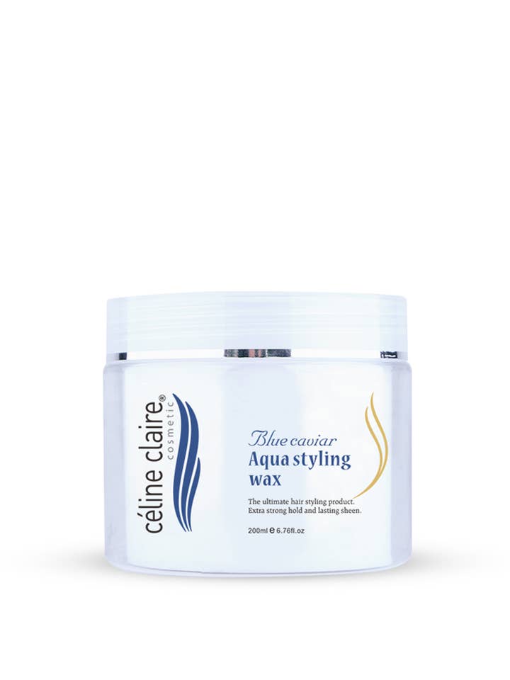 Blue Caviar Hair Wax for wholesale by Celine Claire Cosmetic