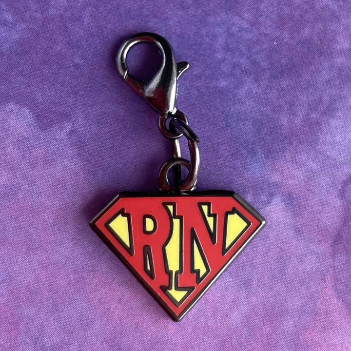 Super RN Charm for wholesale by Rad Girl Creations