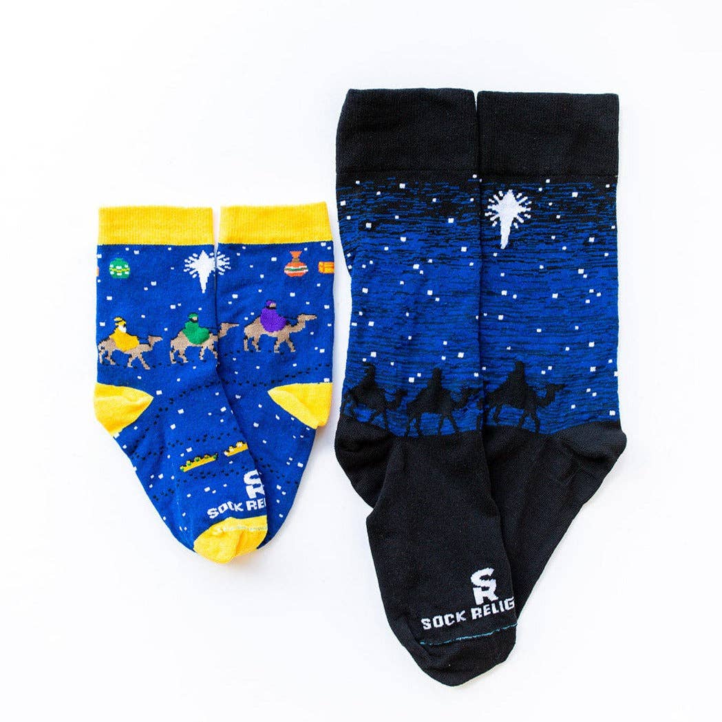 Sock Religious - Wholesale Socks - Kids - Three Wisemen Kids Socks1