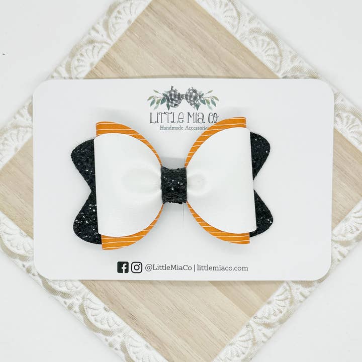 Halloween Lizzy Clip for wholesale by Little Mia Co.