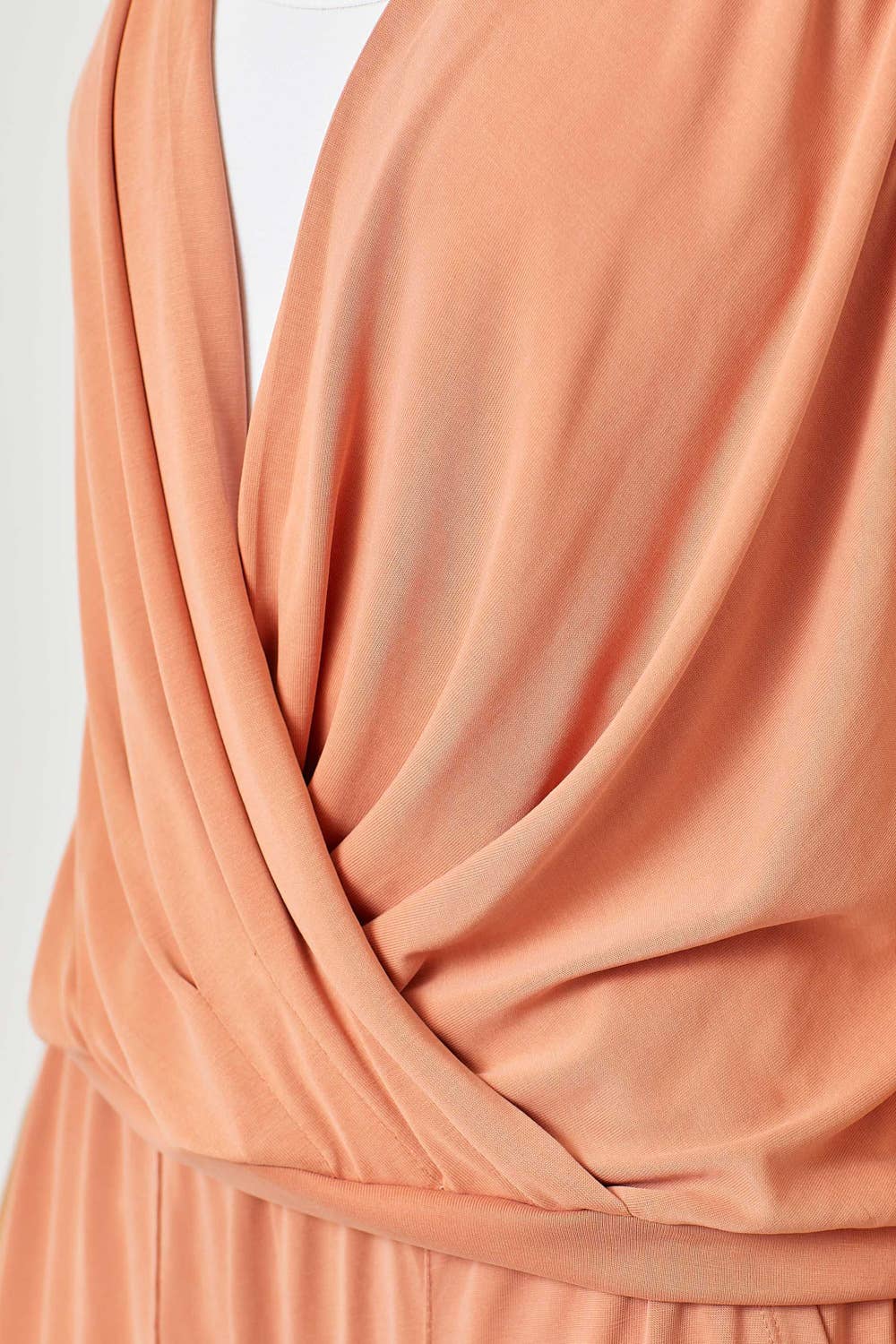 Mystree - Wholesale Blouse - Women's - 60608 Modal Plunging Neck Top17