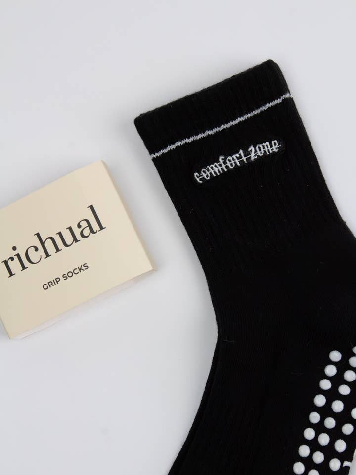 No Comfort Zone Grip Socks for wholesale by Richual