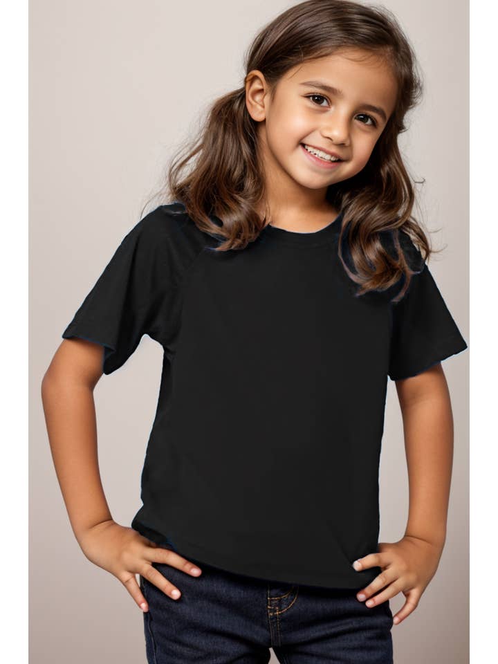 Burgundy Apparel - Wholesale T-Shirt - Kids - SOLID BASIC UNISEX KIDS T-SHIRT