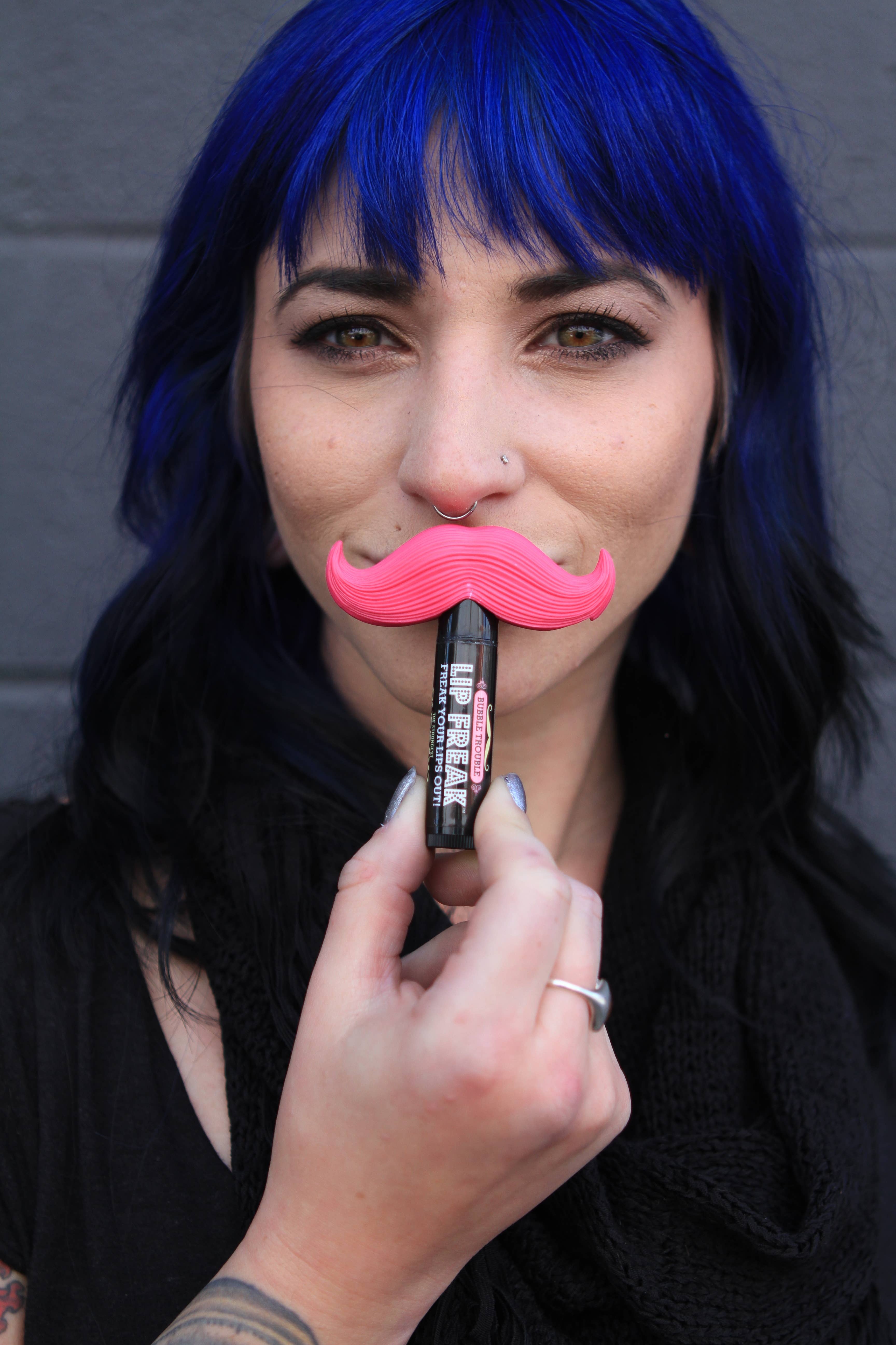 Doctor Lip Bang's - Wholesale Lip Balm - Mustache Lip Balm Tube Topper4