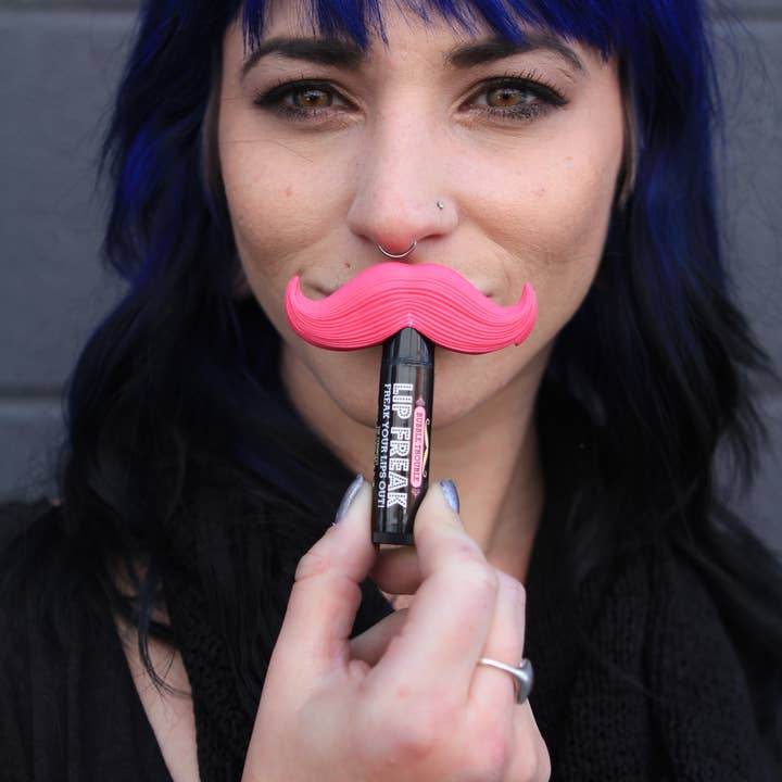 Doctor Lip Bang's - Wholesale Lip Balm - Mustache Lip Balm Tube Topper4