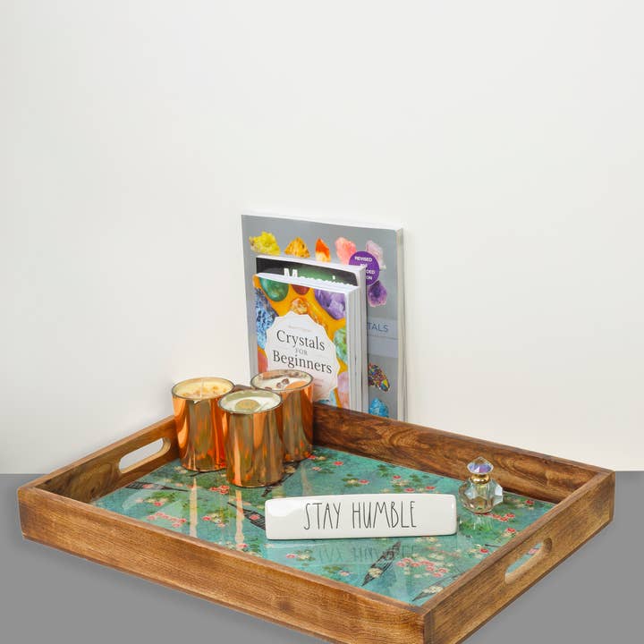 Tiramisu - Wholesale Decorative Tray - Lake Reverie Decorative Trays (Set of 3)