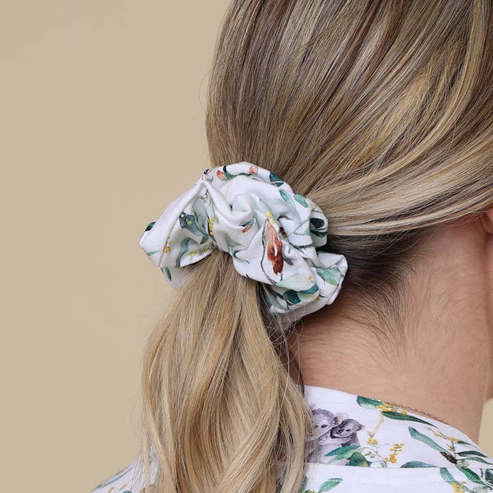Eucalypt Organic Scrunchie for wholesale by Snuggle Hunny