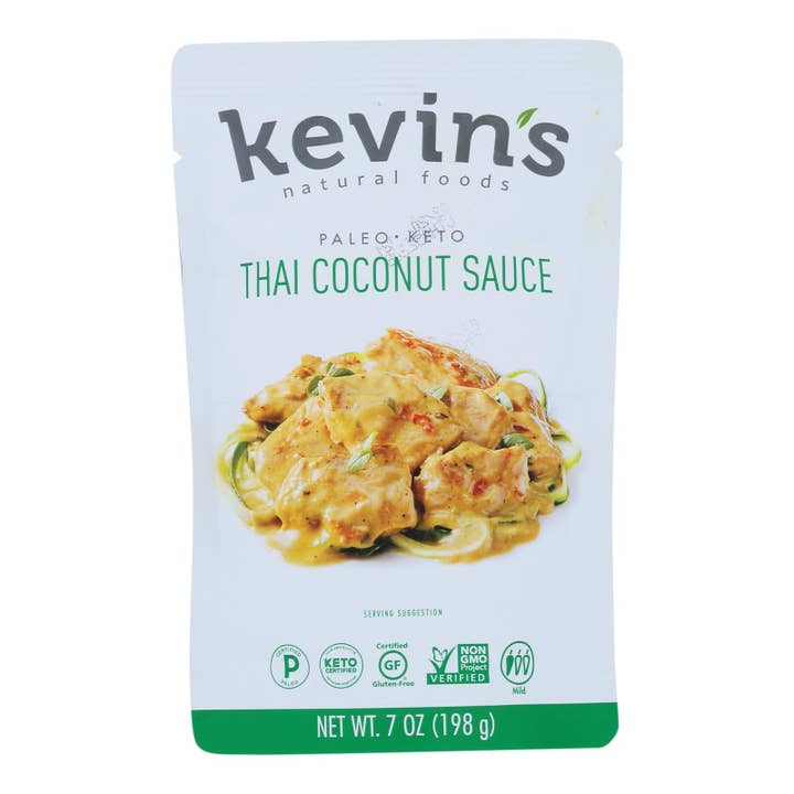 Everyday Supply Co - Wholesale Sauce - Kevin's Natural Foods - Sauce Thai Coconut - Case Of 12-7 Oz