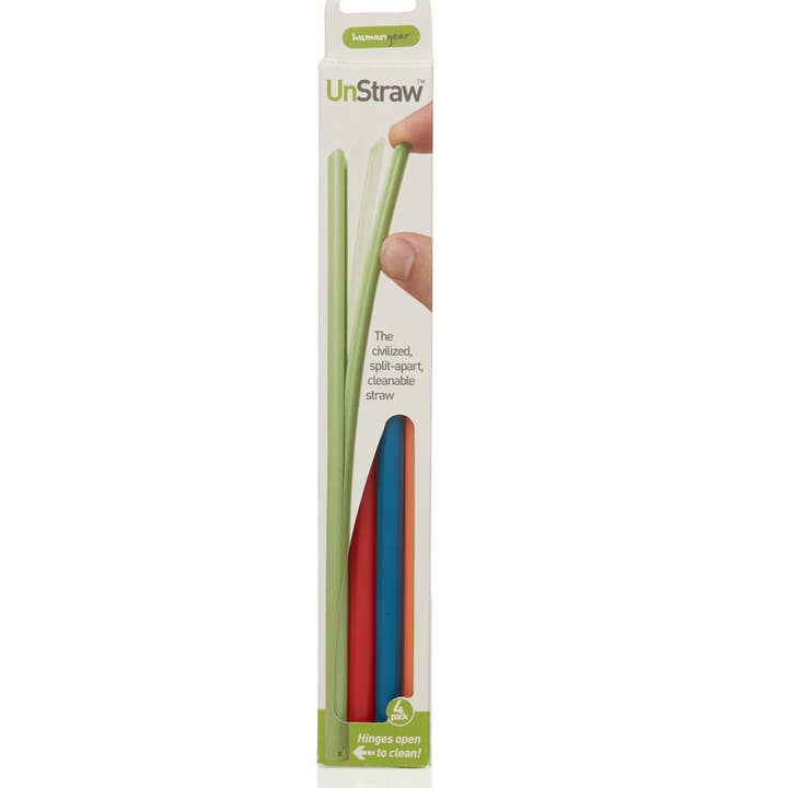 humangear - Wholesale Drinking Straw - UnStraw - Cleanable Reusable Straw 4-pack