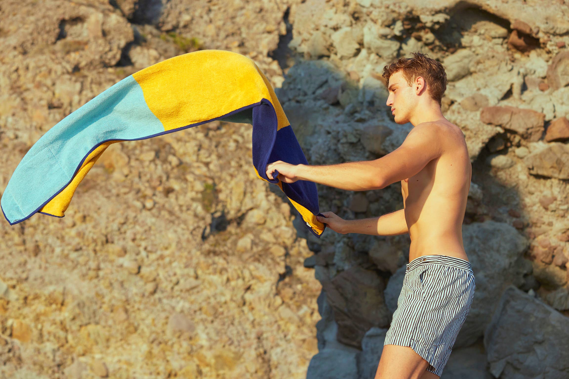 Tucca - Wholesale Beach Towel - Premium Connectable Beach Towel - Organic Cotton - Dune2