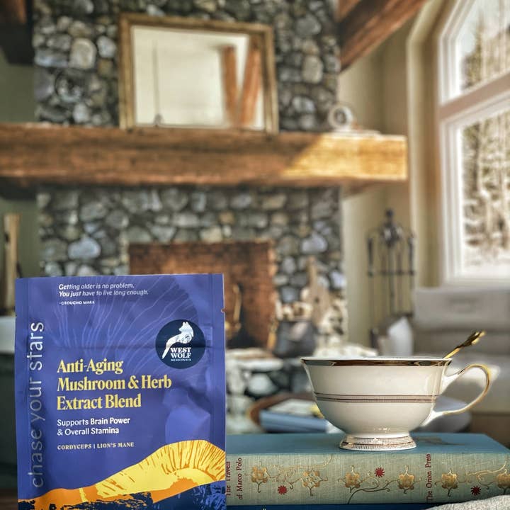 West Wolf Medicinals - Wholesale Oral Supplement/Vitamin - Chase Your Stars Organic Mushroom Antioxidant Supplement9