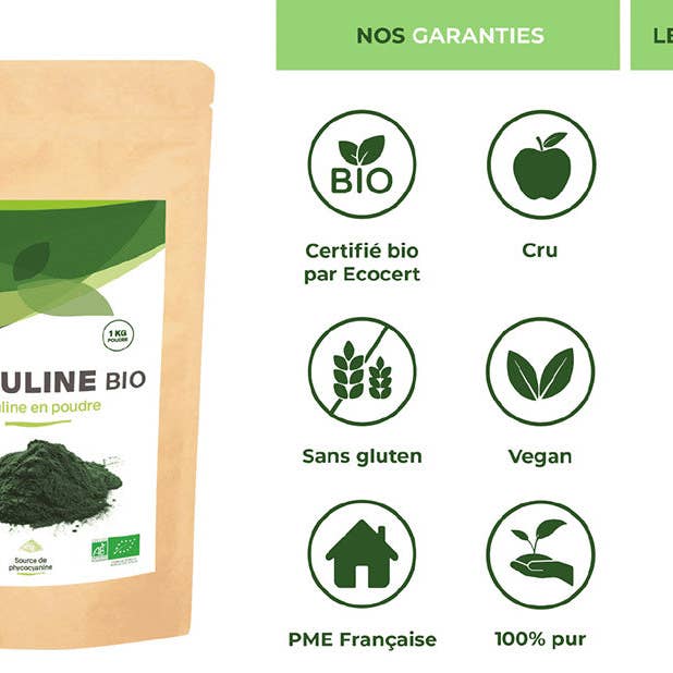 Bioptimal - Wholesale Protein/Superfood Powder - Organic Spirulina Powder - Bioptimal8