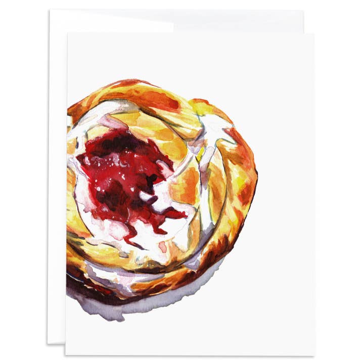 Tarjeta de nota danesa de cereza para venta al por mayor de J6R6