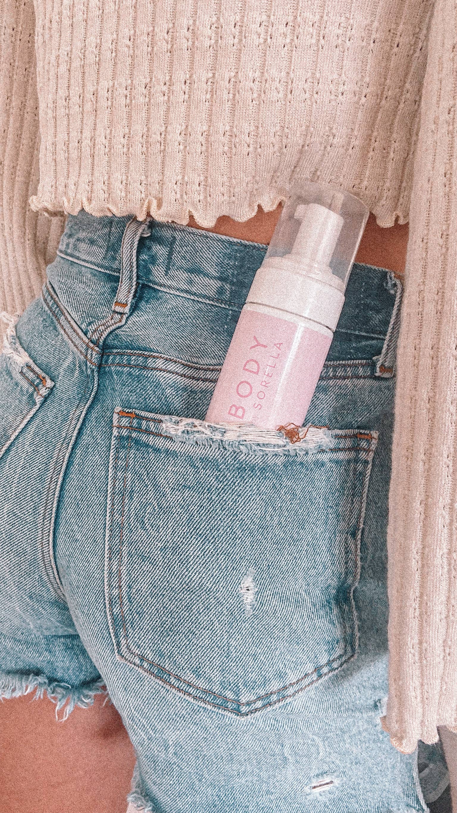 Sorella – Autobronzeador por atacado – Mousse bronzeadora BODY Luxury no escuro4