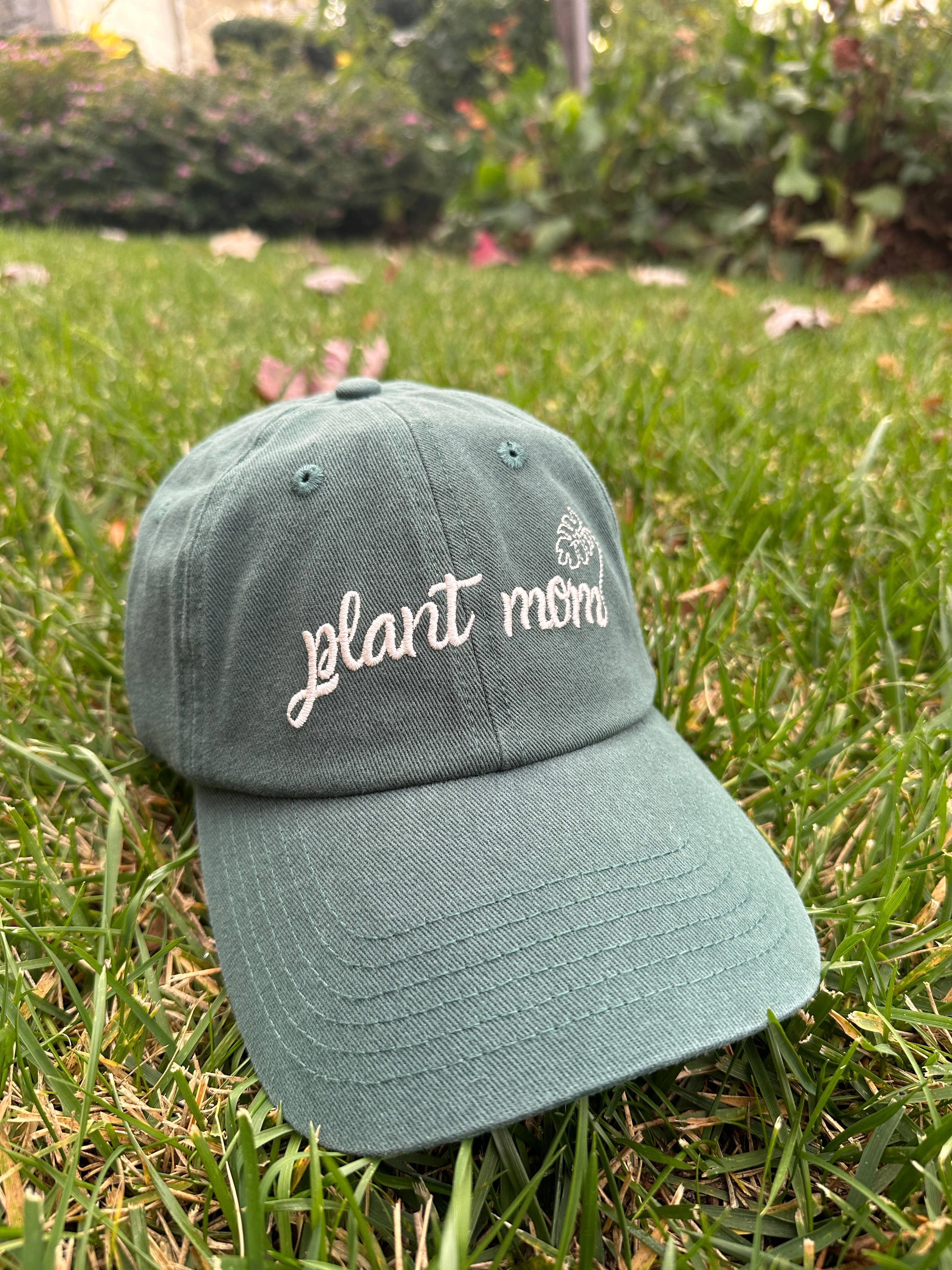 Plant Scouts - Wholesale Baseball Cap - Women's - Plant Mom Hat Green1
