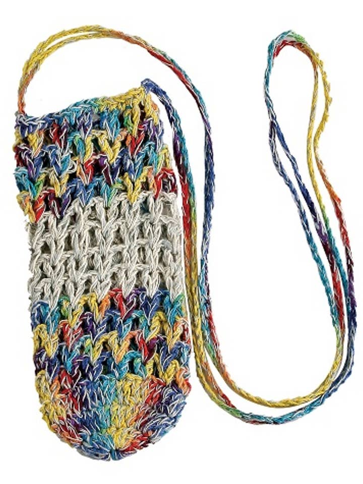 Botella de agua de cáñamo de color Sling para venta al por mayor de Foot Path Trading Co