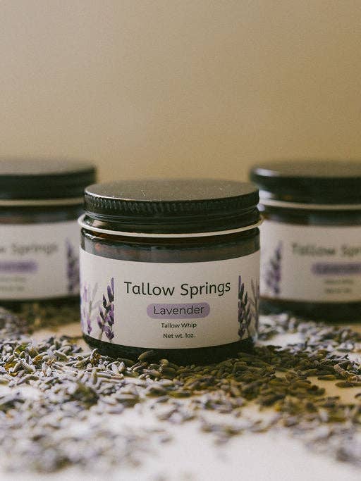 Lavender Tallow Whip for wholesale by Tallow Springs