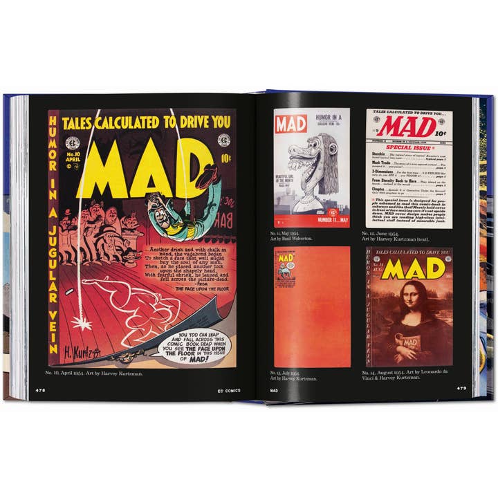 TASCHEN Europe - Wholesale Display Book - EC Comics. The New Trend 1950–54. 45th Ed. (English)28