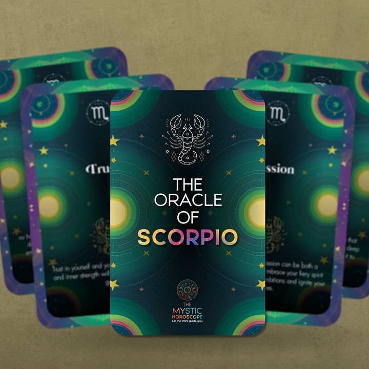 Ibiza Tarot USA - Wholesale Tarot Cards - The Oracle of Scorpio - The Mystic Horoscope9