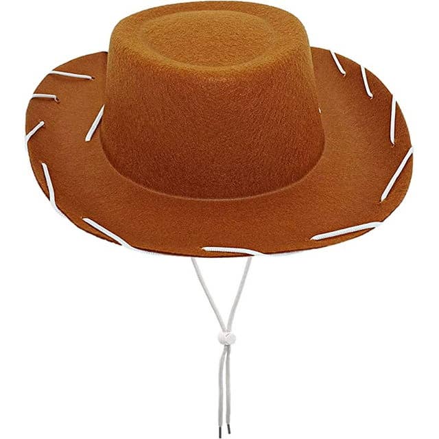 4E's Novelty - Wholesale Cowboy Hat - Kids - 4E's Novelty Child Brown Cowboy Hat for Toddlers & Kids Felt - Kid Cowboy Costume Hat for Boys & Girls Ages 3 4 5 Year Old