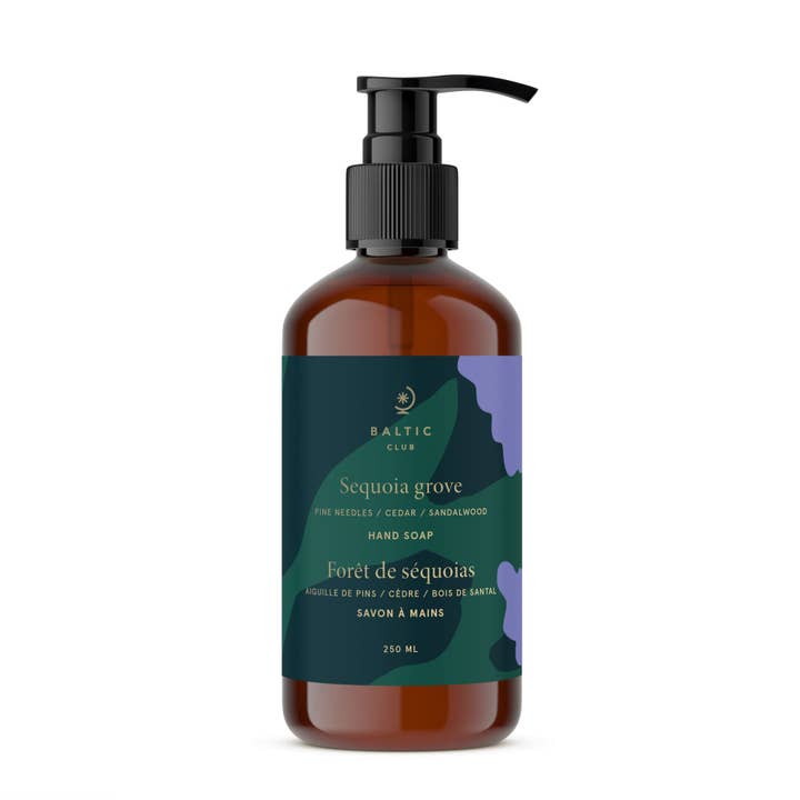 Sequoia grove Hand Soap for wholesale by Baltic Club
