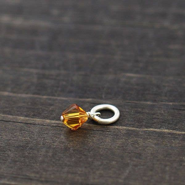 The Vintage Pearl - Wholesale Individual Charm/Pendant - Birthstone Swarovksi Crystal Charms10