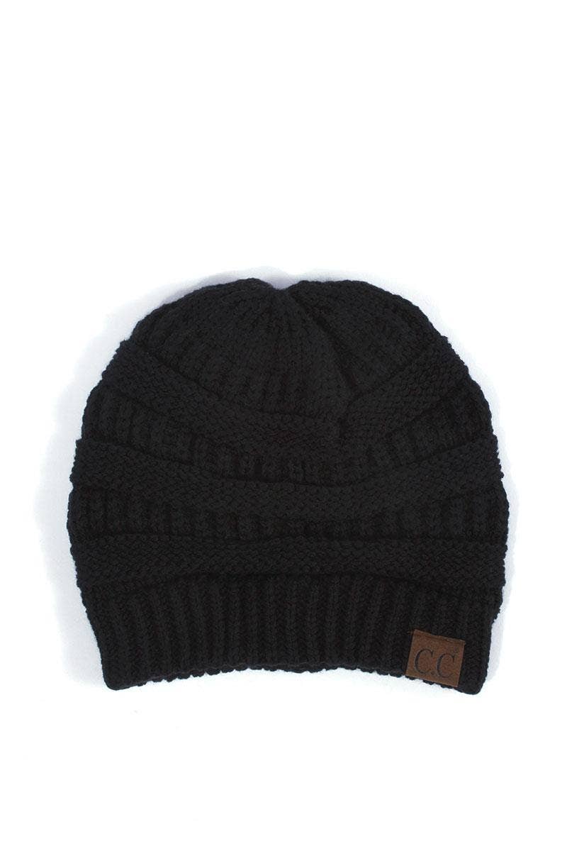 Oblige by G – Großhandel Beanie – Damen – Klassische Strickmütze mit C.C.-Etikett HAT-20A0