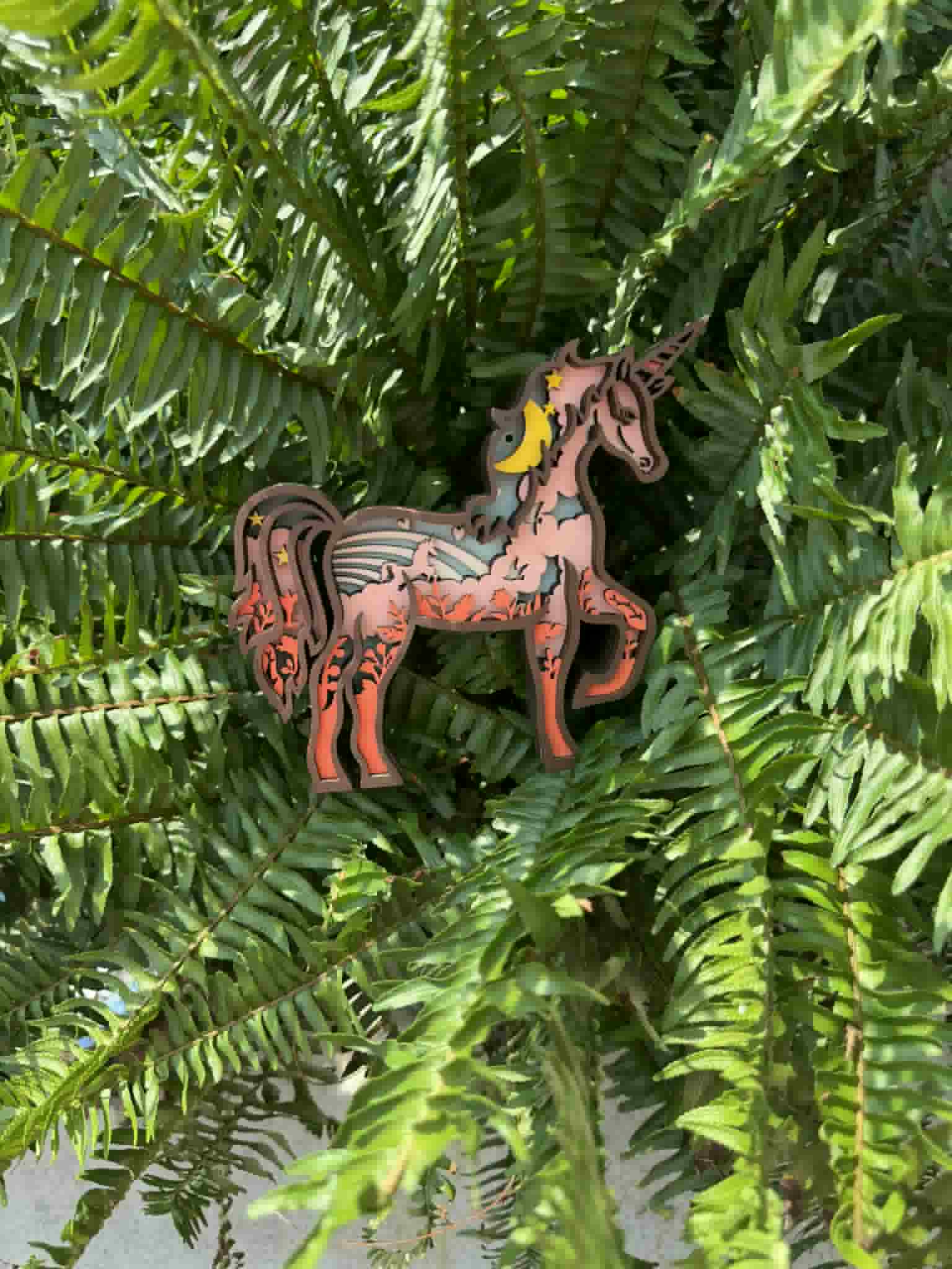 The Wilusz Way - Wholesale Decorative Tabletop Object - Brown Unicorn1