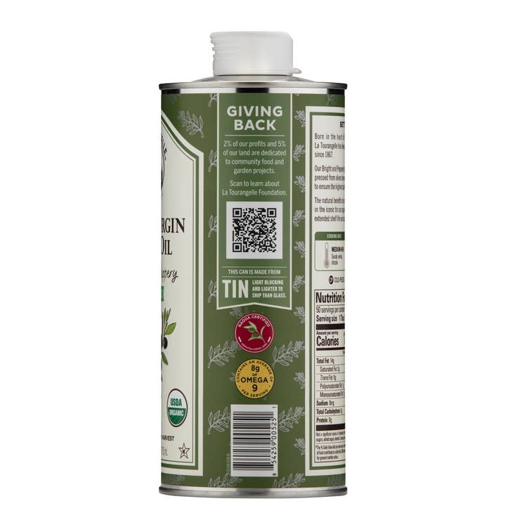 La Tourangelle - Wholesale Olive Oil - Organic Bright & Peppery Extra Virgin Olive Oil - 6 Units11