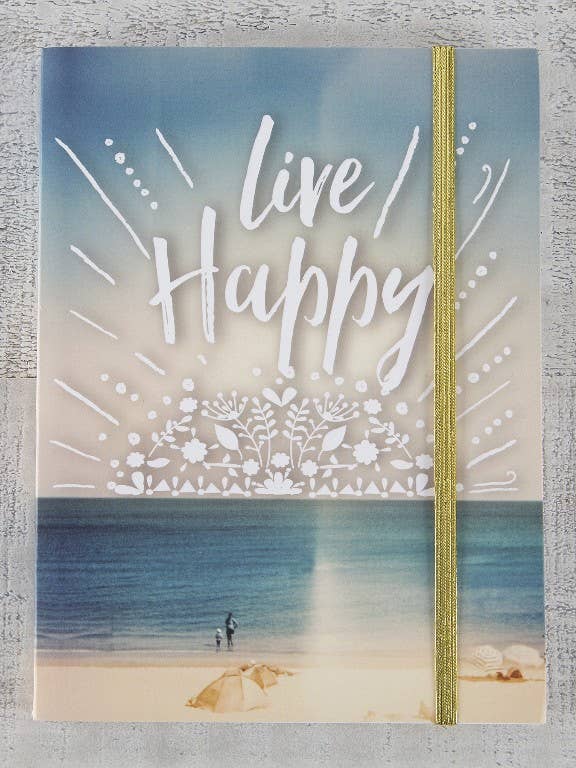 Journal Live Happy for wholesale by Care & Share Giftware