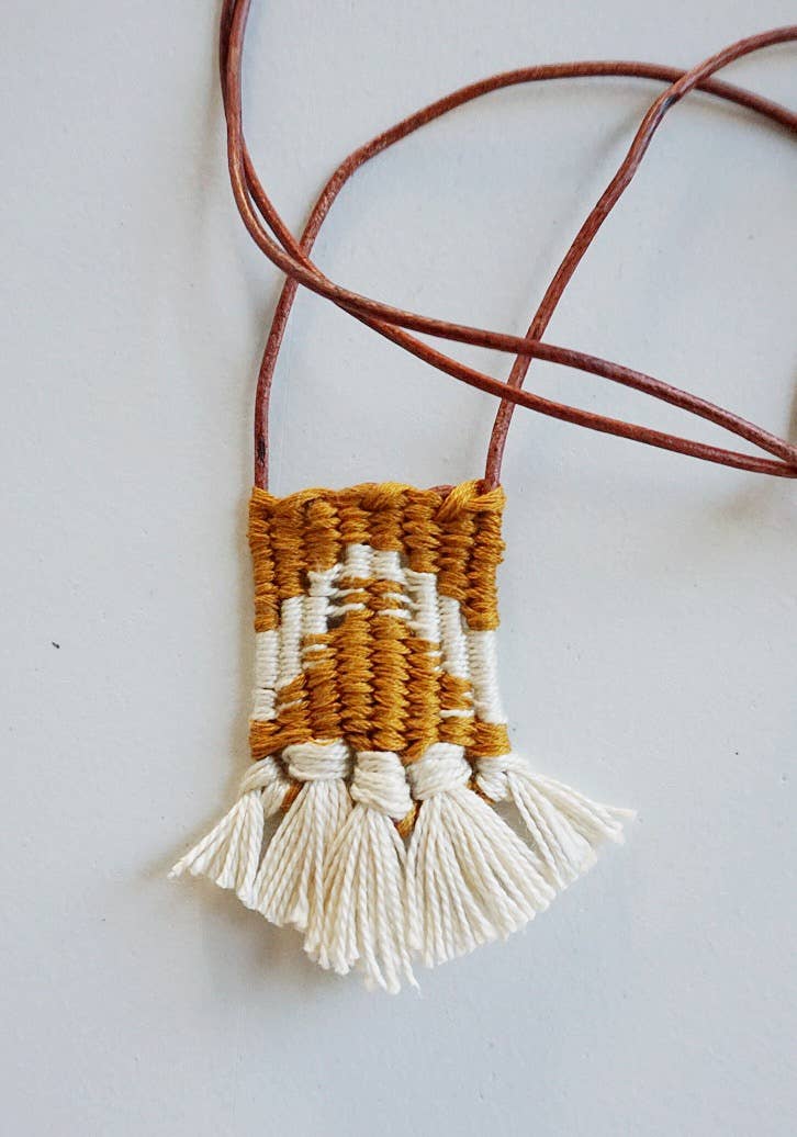 Daughter Handwovens – Engroshandel DIY-hobbysæt – DIY Vævet halskæde Kit3